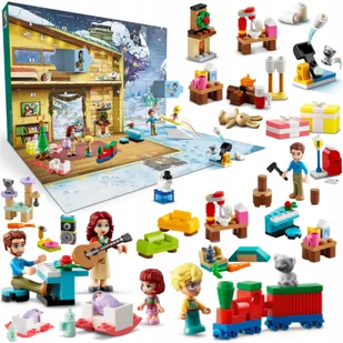 KLOCKI LEGO KALENDARZ ADWENTOWY KLOCKI FIGURKI 2024 ROK 272 ELEMENTY - Klocki - miniaturka - grafika 1