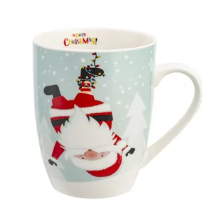 Kubek porcelanowy zimowy świąteczny 340ml Mikołaj Winter - Kubki - miniaturka - grafika 1