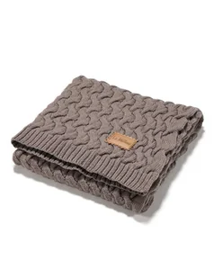 La Millou Kocyk Merino Tender Collection Blanket Chocolate - Koce i narzuty dla dzieci - miniaturka - grafika 1
