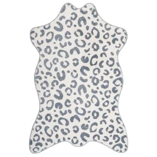 Dywan w centki Bao Silver Blue 100x150 - Dywany dla dzieci - miniaturka - grafika 1