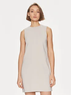 Calvin Klein Sukienka codzienna K20K207257 Beżowy Slim Fit - Sukienki - miniaturka - grafika 1