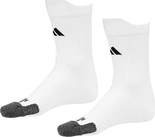 Skarpety skarpetogetry piłkarskie adidas Light białe HN8831 43-45 - Skarpety termoaktywne - miniaturka - grafika 1