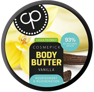 Cosmepick Vanilla - Masło do ciała z ekstraktem wanilii, 250 ml - Balsamy i oliwki dla dzieci - miniaturka - grafika 1