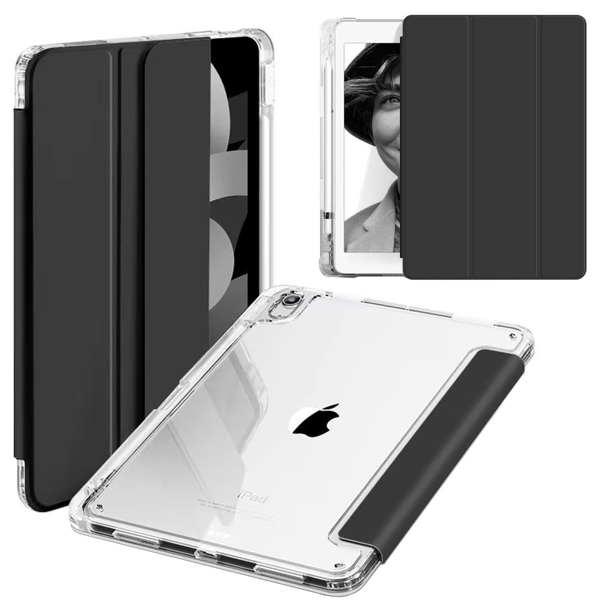 Etui Hard Crystal iPad 10 10.9 22/11 A16 25 -Black