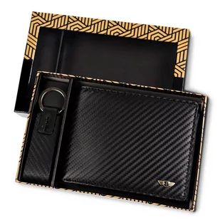 Męski zestaw prezentowy z eleganckim portfelem — Peterson - Portfele - miniaturka - grafika 1
