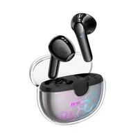 Słuchawki - Borofone Słuchawki Bluetooth TWS BW15 czarne - miniaturka - grafika 1