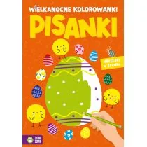 Pisanki. Wielkanocne kolorowanki - Kolorowanki, wyklejanki - miniaturka - grafika 1
