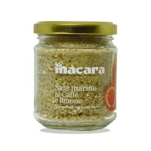Sycylijska sól morska z kawą i cytryną, 300 g / Macara - Sól - miniaturka - grafika 1