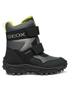 Buty dla chłopców - Geox Śniegowce J Himalaya B Abx J46FRE 0FU50 C1267 M Szary - miniaturka - grafika 1