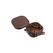Puszki elektryczne i akcesoria - Duwi Puszka hermetyczna brązowa 80 x 80 x 32 mm IP55 - miniaturka - grafika 1