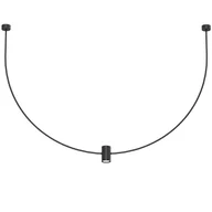 Lampy sufitowe - Wisząca lampa natynkowa No.C 5089 Shilo regulacja metalowa 126cm czarny - miniaturka - grafika 1