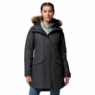 Kurtki damskie - Kurtka ocieplana damska Columbia Suttle Mountain Long Insulated Jacket black - S - miniaturka - grafika 1