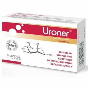 Biovena HEALTH SP. Z O.O. Uroner tabl. 60 tabl. - Szampony do włosów - miniaturka - grafika 2