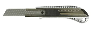Nóż nożyk aluminiowy uniwersalny 18 mm (do tapet, wykładzin) MAR-POL - Nożyce i noże - miniaturka - grafika 4