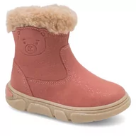 Buty dla dziewczynek - Botki Lasocki Kids BIMBO CI12-3116-08 Różowy - miniaturka - grafika 1