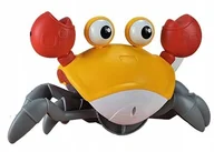 Zabawki sensoryczne - Pełzający Krab , Uciekająca Zabawka Interaktywna - Pomarańczowy - miniaturka - grafika 1