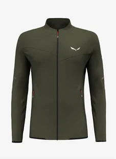 Kurtka softshell Salewa Pedroc DST Light Jacket - dark olive - Kurtki męskie - miniaturka - grafika 1
