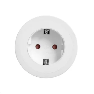 Bachmann Gniazdo PIX 230V Schuko- biały - Gniazdka elektryczne - miniaturka - grafika 1