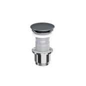 Korki do umywalek - Excellent Korek klik-klak umywalkowo-bidetowy, chrom, grafit mat - miniaturka - grafika 1