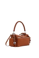 Torebki damskie - Desigual, BAG_HALF HABANA CAMEL Women's, Brązowy brązowy - miniaturka - grafika 1
