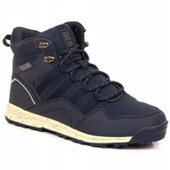 Buty trekkingowe damskie - Damskie Buty Trekkingowe Trapery Big Star KK274611 Granatowe R 39 - miniaturka - grafika 1