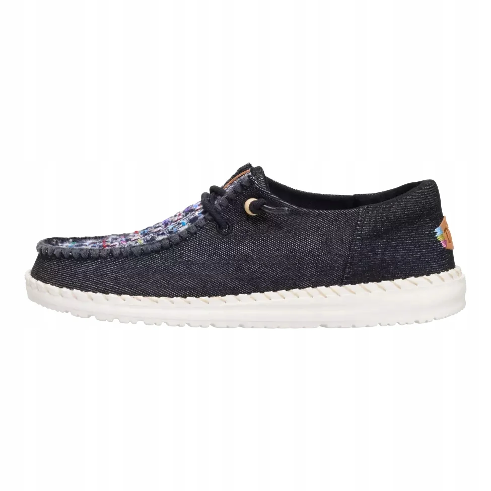HeyDude Damskie Mokasyny Buty Półbuty Wsuwane Wendy Funk Crafted Tweed 41