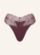 Majtki damskie - Calvin Klein Stringi Ck Attraction lila - miniaturka - grafika 1