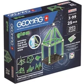 Klocki - GeoMag zestaw Glow Recycled 25 - miniaturka - grafika 1