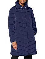 Kurtki damskie - Geox Damska kurtka W Seyla, granatowa, 32 (rozmiar producenta: 38), granatowy, 38 - miniaturka - grafika 1