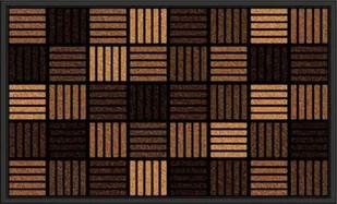 Wycieraczka Podgumowana Scrape Parquet 8X450X750 Brązowa - Wycieraczki - miniaturka - grafika 1