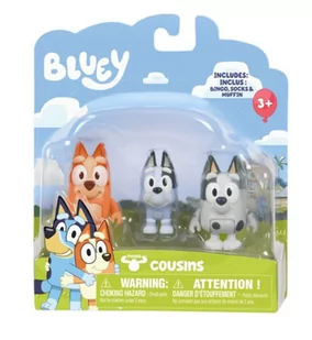 Bluey Figurki 2Pak Kuzyni - Figurki dla dzieci - miniaturka - grafika 2