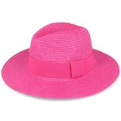 Czapki damskie - Kapelusz Damski Aura Fuchsia Typu Fedora 57 Cm - miniaturka - grafika 1