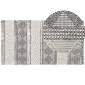 Dywany - Dywan Wełniany 80 X 150 Cm Beżowo-szary Bozova - miniaturka - grafika 1