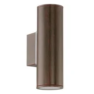 Lampy ogrodowe - Eglo RIGA 94105 kinkiet 2x3W GU10 3000K - miniaturka - grafika 1