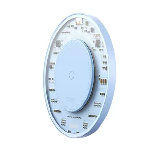 Bezprzewodowa ładowarka indukcyjna Baseus Simple 2, 15W z kablem USB-C do USB-C (niebieska) - Ładowarki do telefonów - miniaturka - grafika 3