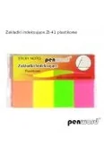 Podręczniki dla liceum - Zakładki indeksujące 20x50mm 4x40szt plastikowe - miniaturka - grafika 1