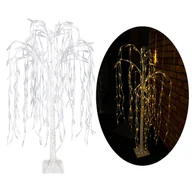 Ozdoby bożonarodzeniowe - Świecące Drzewko 140 Led Brzoza Świąteczne 120Cm Biały Ciepły - miniaturka - grafika 1