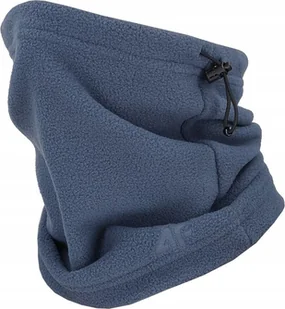 Komin polarowy bandana 4F BDAU043 denim 32S - Apaszki i szaliki damskie - miniaturka - grafika 1