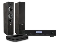 Zestawy stereo - Rotel A12 MKII (czarny) + NODE (czarny) + Tesi 561 (czarny) - miniaturka - grafika 1