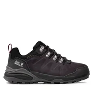 Buty trekkingowe damskie - Trekkingi Jack Wolfskin Refudio Texapore Low W 4050821 Fioletowy - miniaturka - grafika 1
