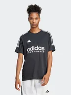 Koszulki męskie - adidas T-Shirt Tiro IP3779 Czarny Regular Fit - miniaturka - grafika 1