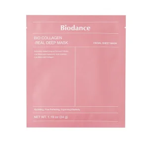 Biodance Bio Collagen Real Deep Mask kolagenowa maseczka w płachcie 34g - Maseczki do twarzy - miniaturka - grafika 1