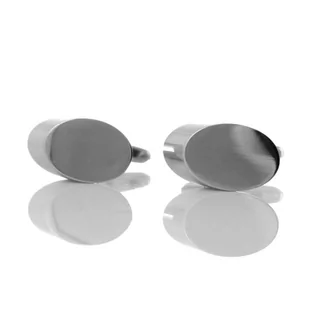 Spinki do mankietów klasyczne EM 376 - EM Men's Accessories - Spinki do mankietów i krawatów - miniaturka - grafika 1