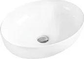 Umywalki - Umywalka Mexen Mexen Jowita umywalka nablatowa 52 x 39 cm biała - 21355200 - miniaturka - grafika 1