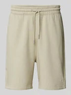 Spodenki męskie - Szorty z dzianiny dresowej o kroju relaxed fit z mieszanki bawełny w stylu jogger - miniaturka - grafika 1