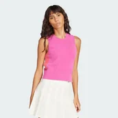 Kamizelki damskie - Bezrękawnik Fluffy Knitted - Adidas - miniaturka - grafika 1