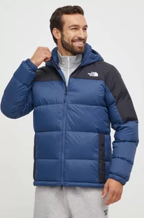 Kurtki męskie - The North Face kurtka puchowa męska kolor granatowy zimowa - grafika 1