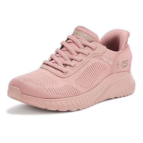 Skechers Darmowe wsuwki: Bobs Sport Squad Chaos-Current Muse, damskie tenisówki, różowe, 36 EU szerokie