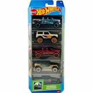 Samochody i pojazdy dla dzieci - Hot Wheels Samochodziki 5-Pak HW Remote Adventures HLY74 - miniaturka - grafika 1