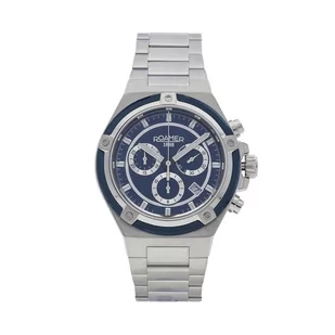 Zegarek Zegarek ROAMER - Tempomaster Chrono 221837 41 45 20 Silver/Blue - Zegarki męskie - miniaturka - grafika 1